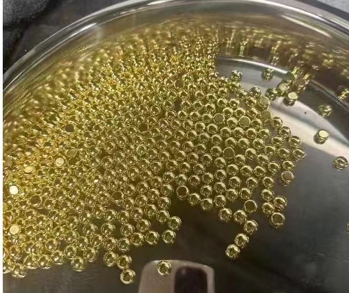 Gold granules