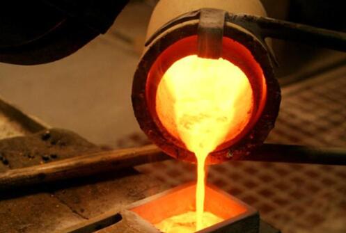 gold smelting