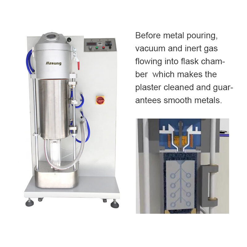 Hasung - Germany Quality VPC Induction Metal Casting Machine Vacuum  Pressure Casting Machine for Jewellery